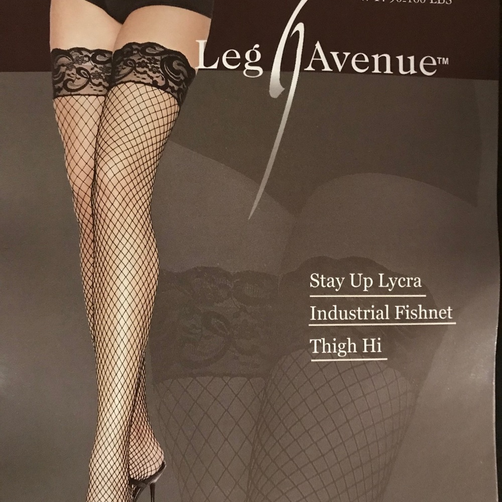 Fishnet Thigh High